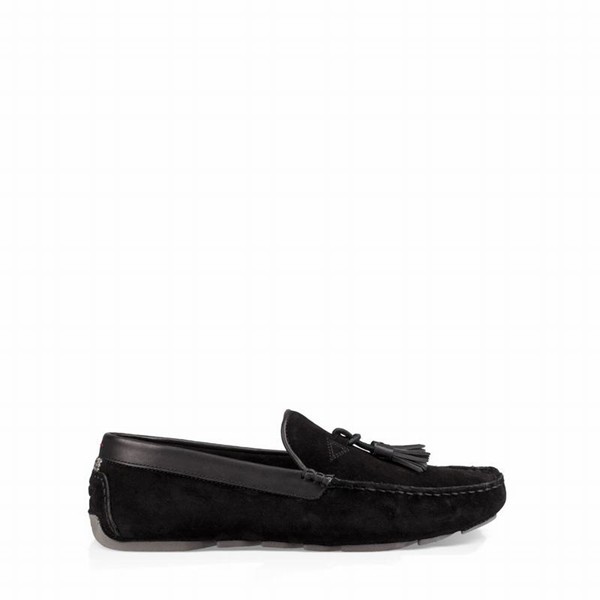 Black UGG Marris Loafers For Men | UK 00729